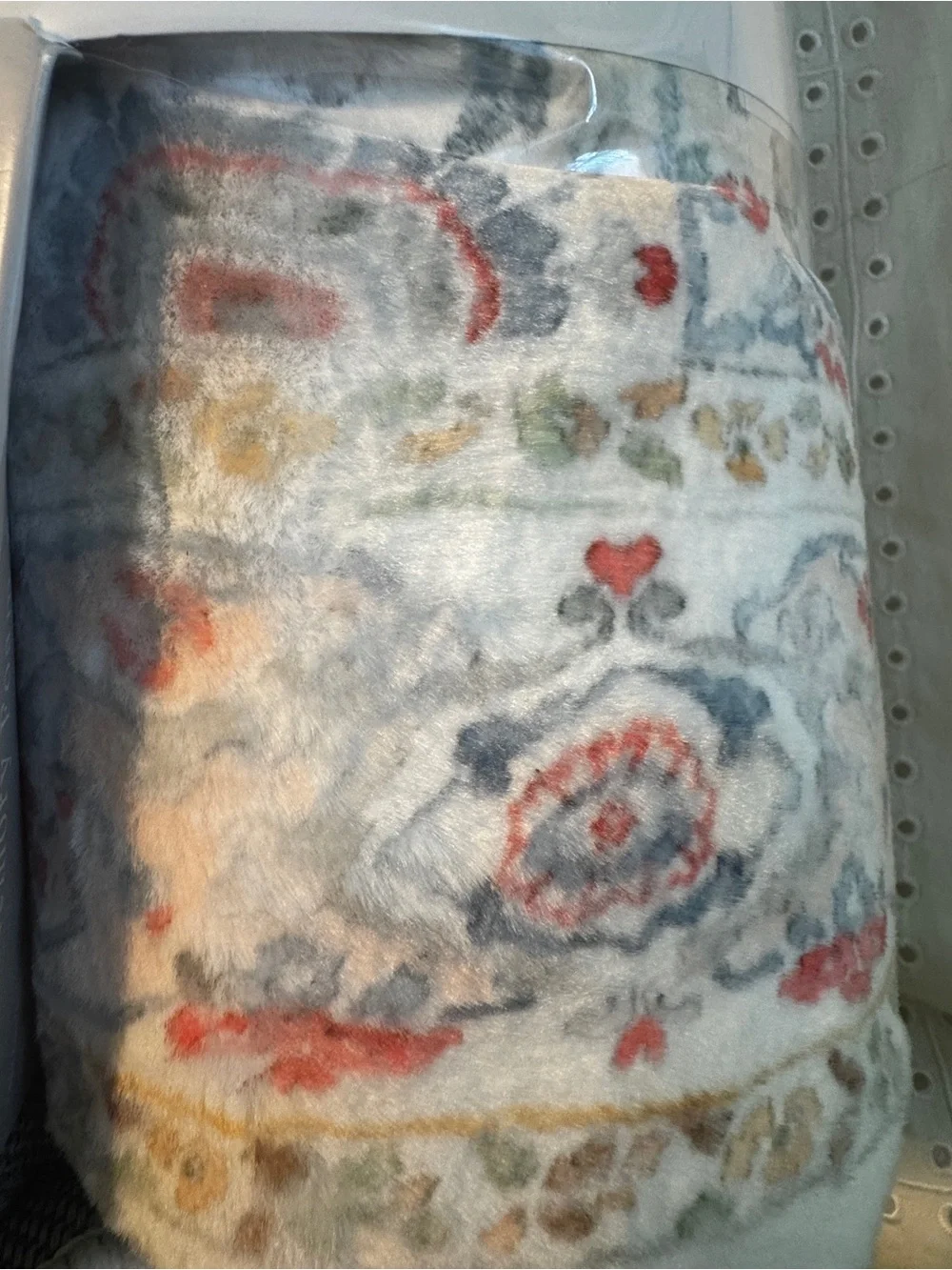Loloi Delilah Floral Bath Rug - Cream with Multicolor Accents